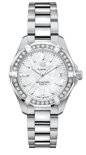 TAG Heuer Aquaracer 300M Quartz 32 Stainless Steel / Diamond / MOP / Bracelet